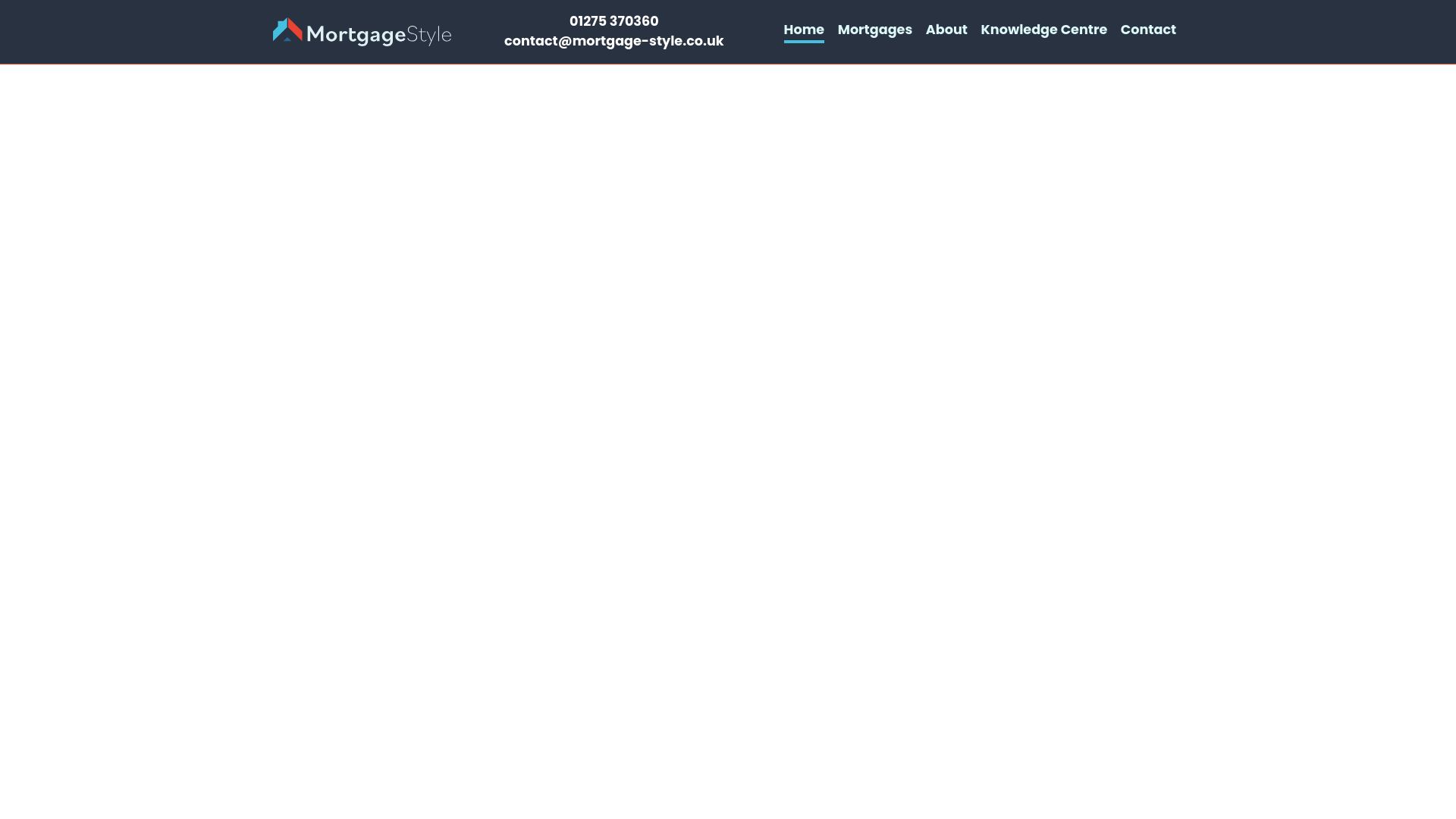 Screenshot of Mortgage Style Ltd Bristol Broker's website